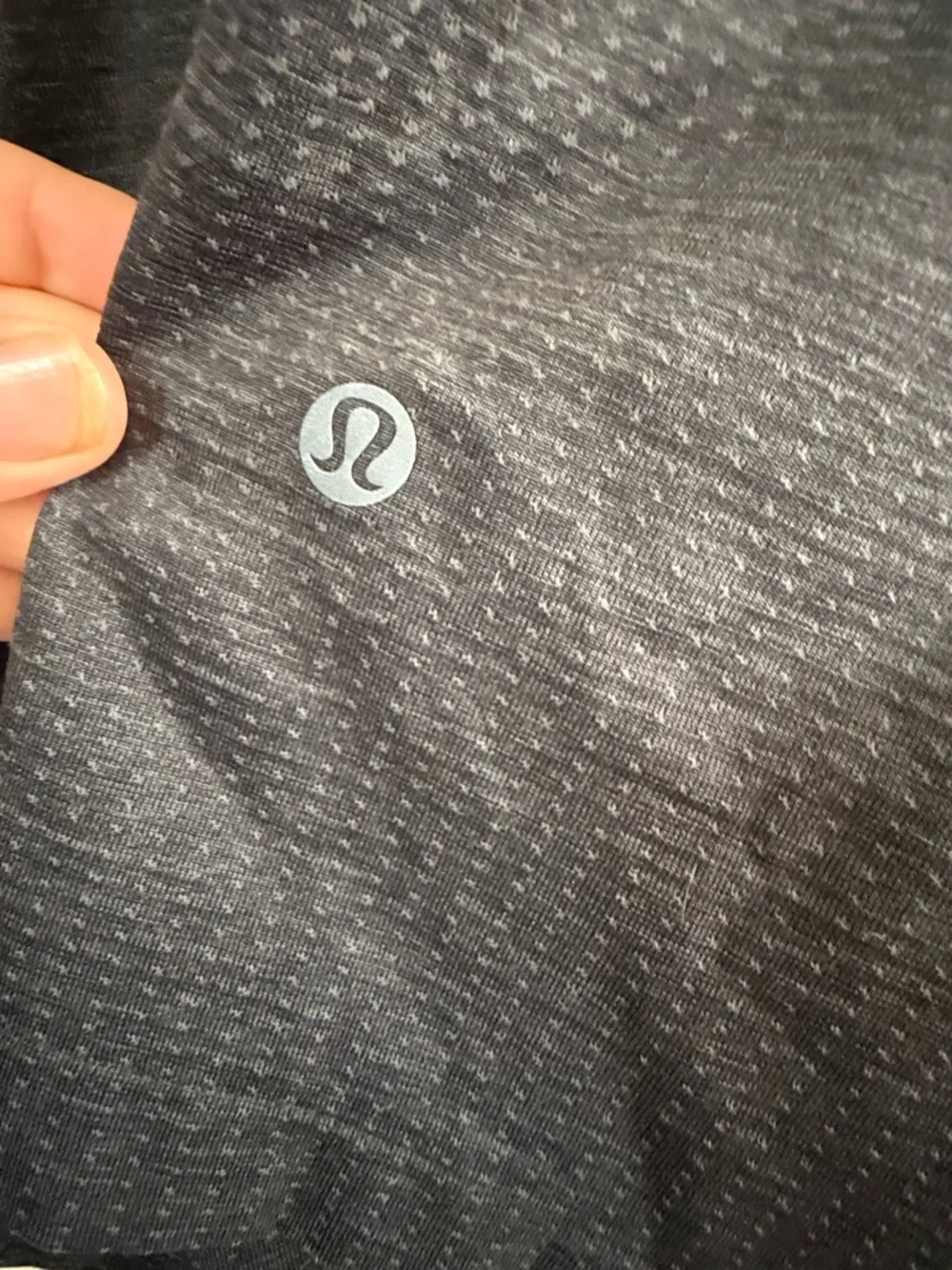 lululemon athletica Black Short Sleeve Performance Tee